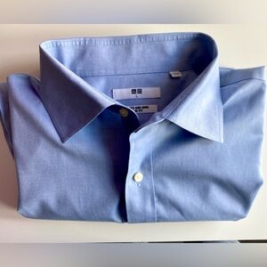 Uniqlo Blue dress shirt. Size L
